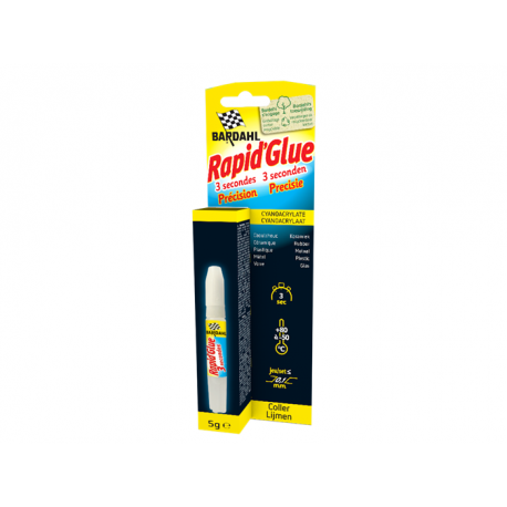 Rapid'Glue Précision, Colle cyanoacrylate incolore