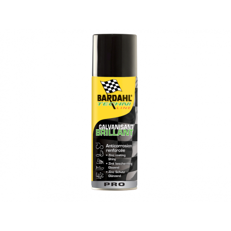Galvanisant brillant, Protection anti-corrosion de pièces métalliques