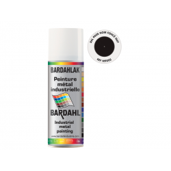 Noir Foncé Mat RAL 9005 BARDAHLAK , Peinture métal industrielle