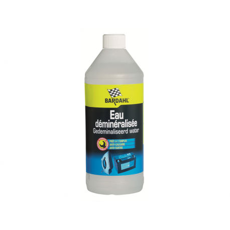Eau déminéralisée