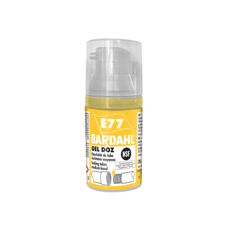 GelDoz E77, Etanchéité des tubes et des tuyaux