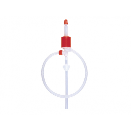 Pompe antigel / Lave glace, Pompe polyéthylène à poussoir pour détergents et produits chimiques peu agressifs.