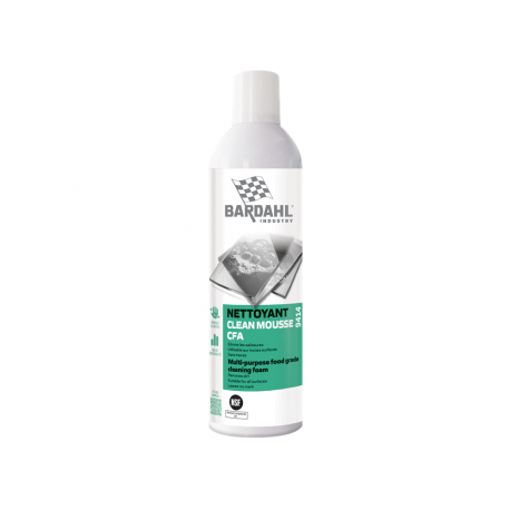 Clean mousse CFA, Mousse Nettoyante pour l'industrie alimentaire
